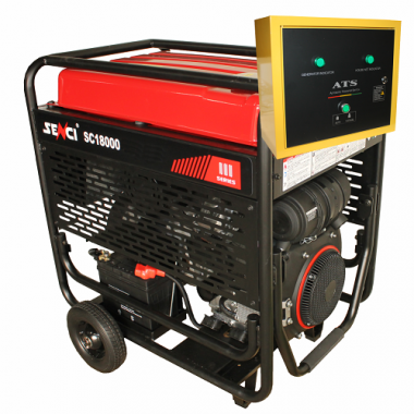 Generator de curent monofazat 17 kw cu automatizare Senci SC18000 ATS